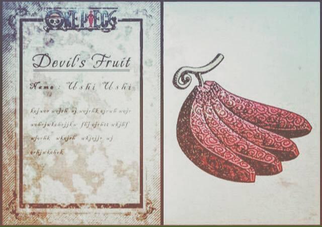 One_piece : Devil's Fruit : CP9 : Kaku Ushi Ushi : Giraffe (model)