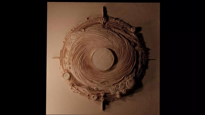 Black Hole CNC 3d Print High Relief Sand Casting