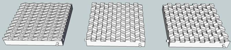 Interlocking Relief plates