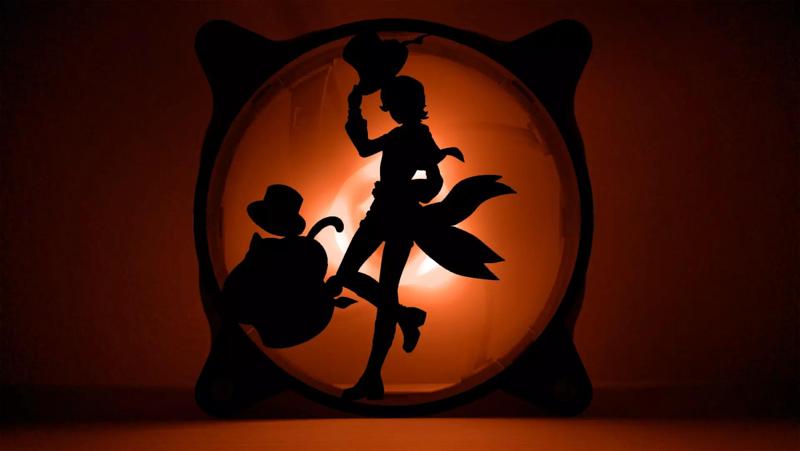 Genshin Impact Lyney PC fan cover