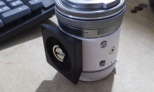 3d printable Olympus Air A01 OPC quick release tripod saddle