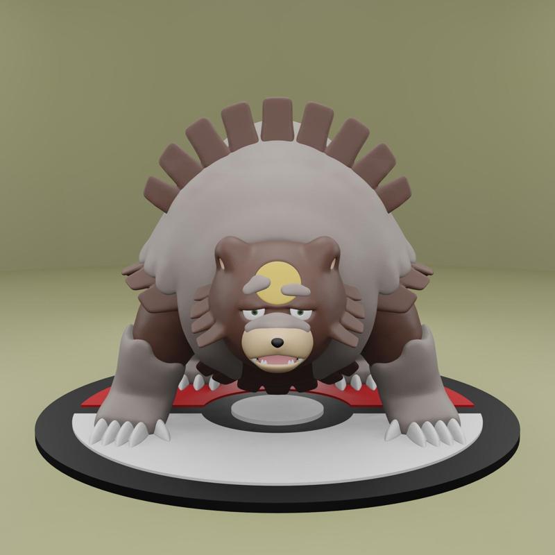 Pokemon No. 901 Ursaluna