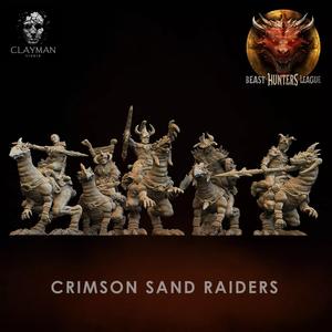 Crimson Sand Raiders - 32mm - 75mm