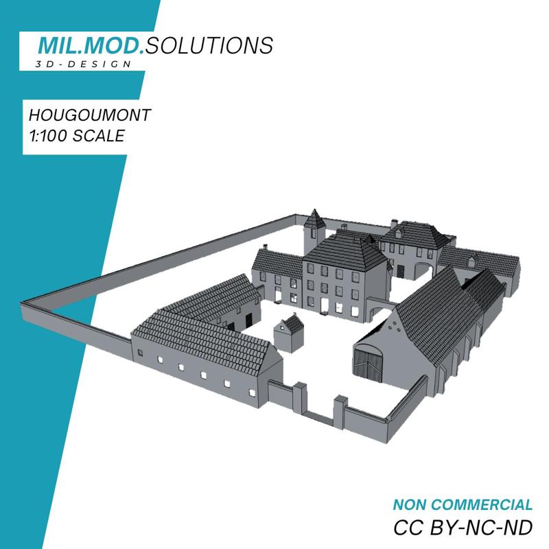 Hougoumont Napoleon Waterloo Estate 28mm