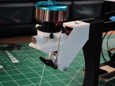 Tricopter Yaw Mechanism Motor Mount