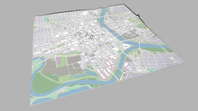 Cityscape Des Moines United States