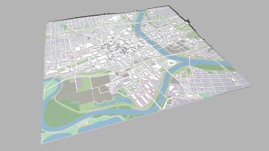 Cityscape Des Moines United States