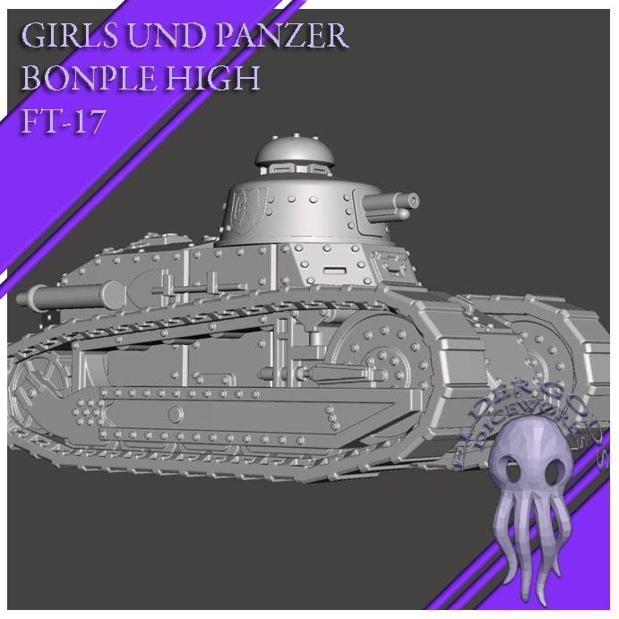 Girls und Panzer Bonple (Polish) FT17