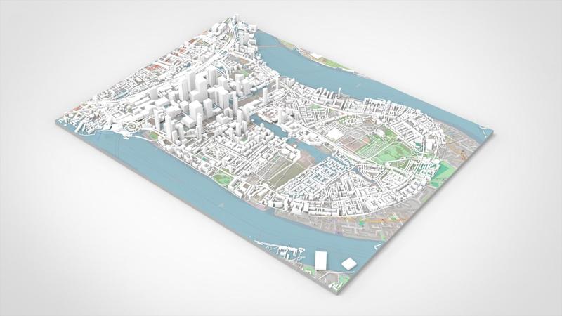 The Isle of Dogs London England