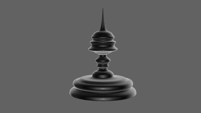 Carved Finial