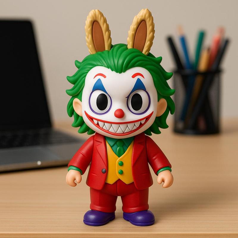 Labubu - Joker DC Comics statue - 3D print