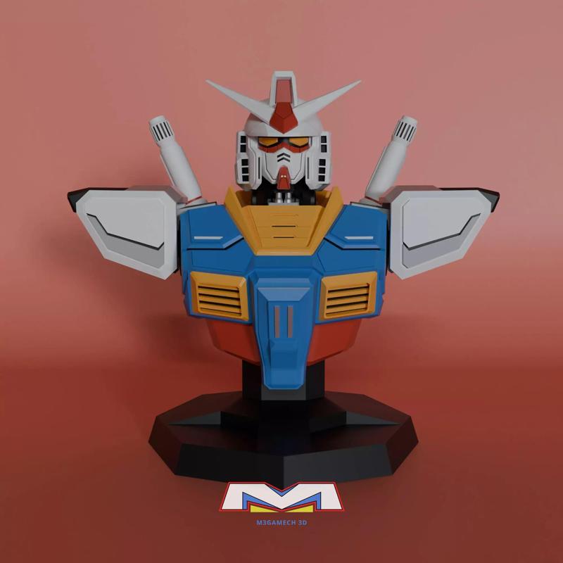 Gundam RX-78 Bust Torso Custom Version