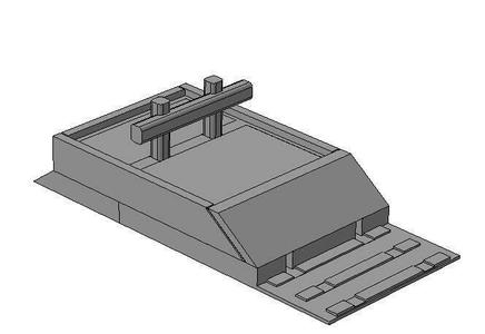 Dead-end prism of compact form