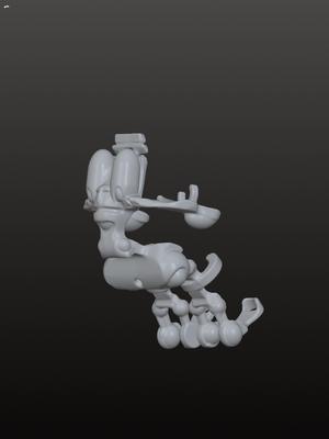 MR. TERRIFIC flying chair for mcfarlane dc for bambu lab a1 mini (split)