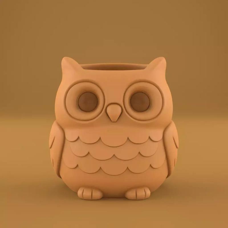 Cute Owl Planter