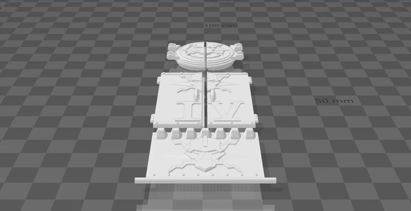 IV LEGION ICONOGRAPHY FOR 30K DEIMOS HIGH DETAILED INTERIOR RHINO