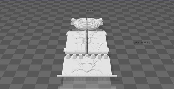 IV LEGION ICONOGRAPHY FOR 30K DEIMOS HIGH DETAILED INTERIOR RHINO