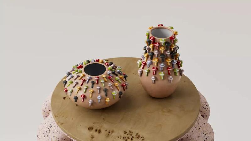 Jarrones decorativos - floreros - vasos