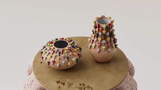 Jarrones decorativos - floreros - vasos