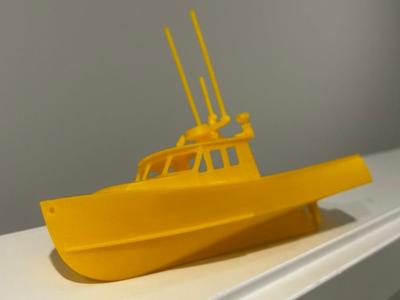 Mast for Maine Lobster Boat