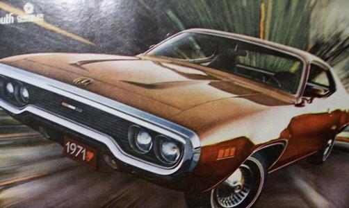 1971 Plymouth Satellite low poly