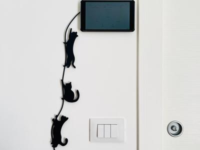 Decorative Cable Cover for Home - Cat Cable Cover
