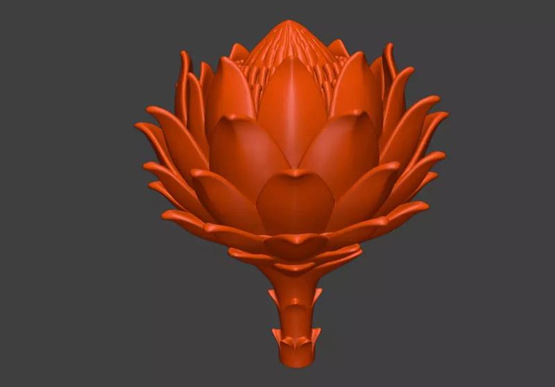 Kart Orchid sculpture design