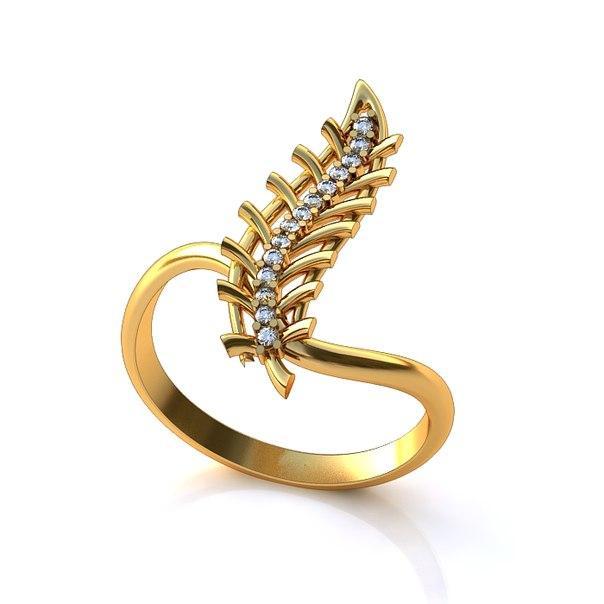Love Leaf Wedding Ring Y2