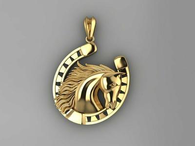 Horse Pendant P3