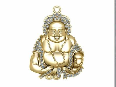 Laughing Buddha 3D-print model file