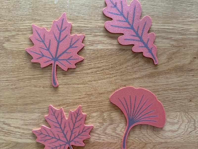 Autumn Leaf Coasters