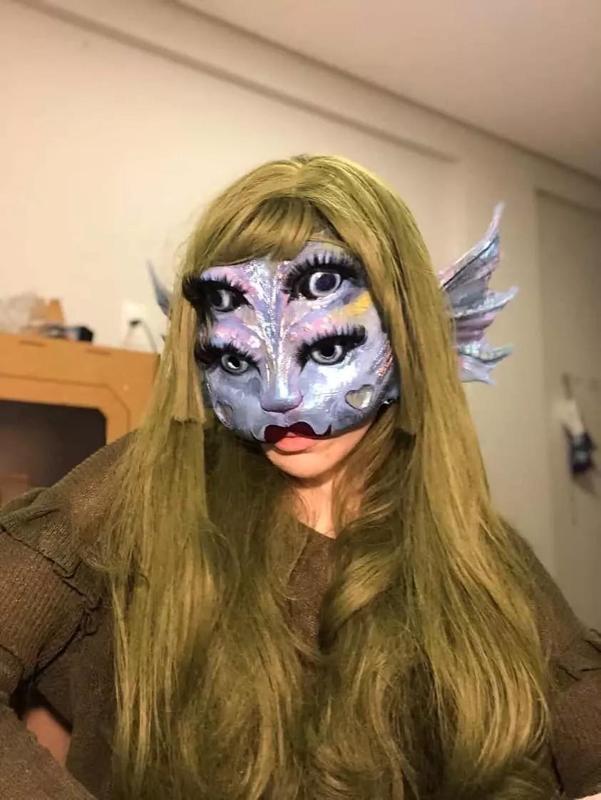 Melanie Martinez Portals Sirens Creature inspired mask