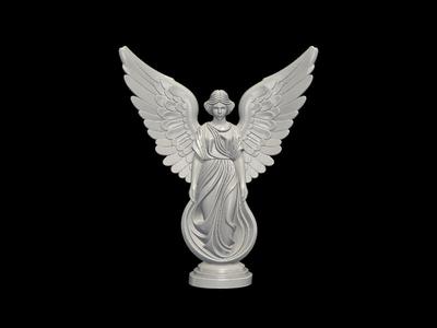 Classical Winged Angel Statue - Graceful Figure