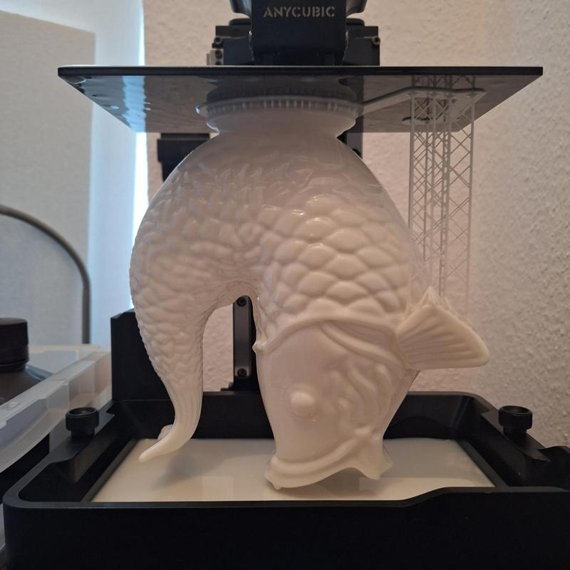 Fish Vase – Stylish 3D Printable Decorative Art