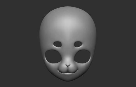 Kigurumi Mask 3D Model