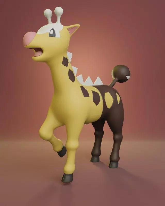 Pokemon - Girafarig