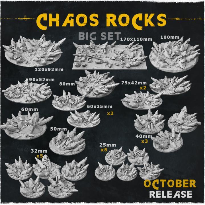 Chaos Rocks - Big Set