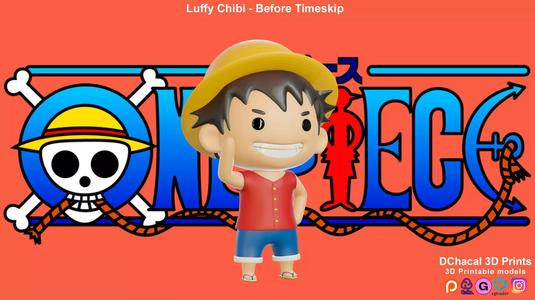 Luffy Chibi - Before Timeskip - One Piece