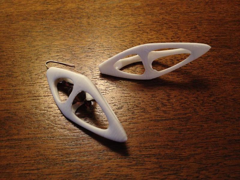 Tetrahedral Earrings