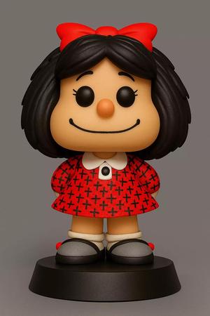 Mafalda Funko Pop 3D print model