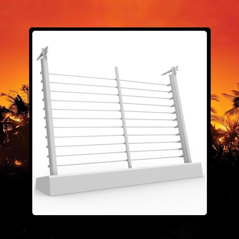 Jurassic Park T Rex Fence straight