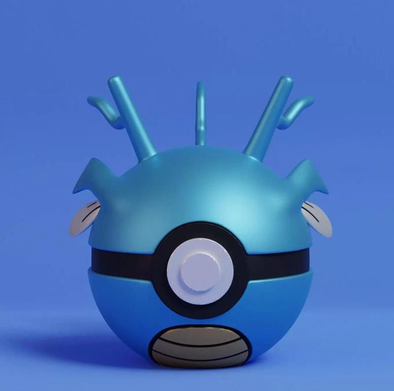 Pokemon Kingdra Pokeball