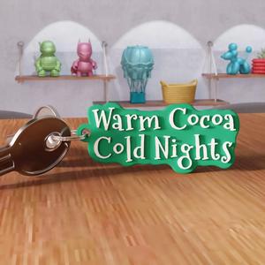 Warm Cocoa Cold Nights Keychain - 467