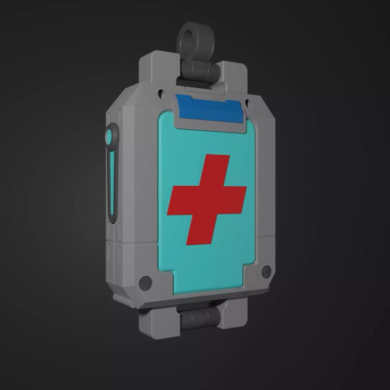 Overwatch Healthpack Charm Keychain