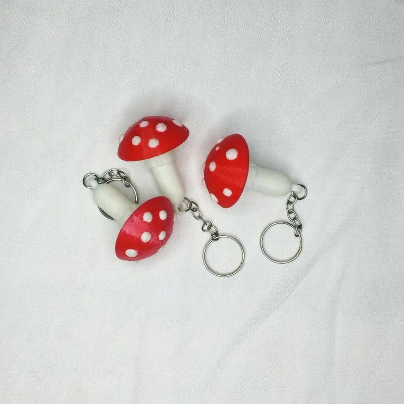 Amanita Fidget key chain