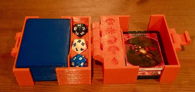 MTG - Latching Deck Box - Two Piece Print