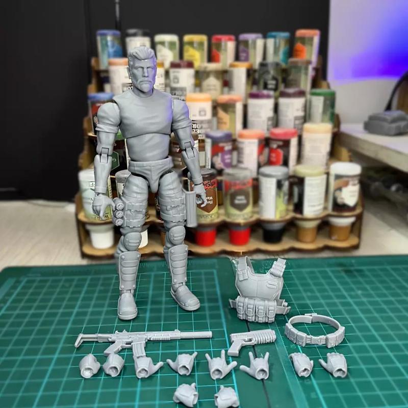 Varek Holt Full 3D Printable Action Figure STL Files
