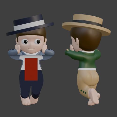 Sonny Angel Flamenco Sevillano Feria de Abril Man