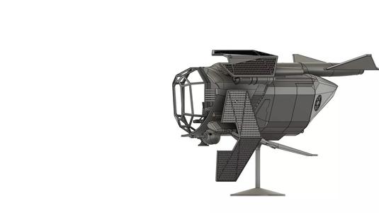 LAAT PATROL transport   for 3 75inch CLONE WARS