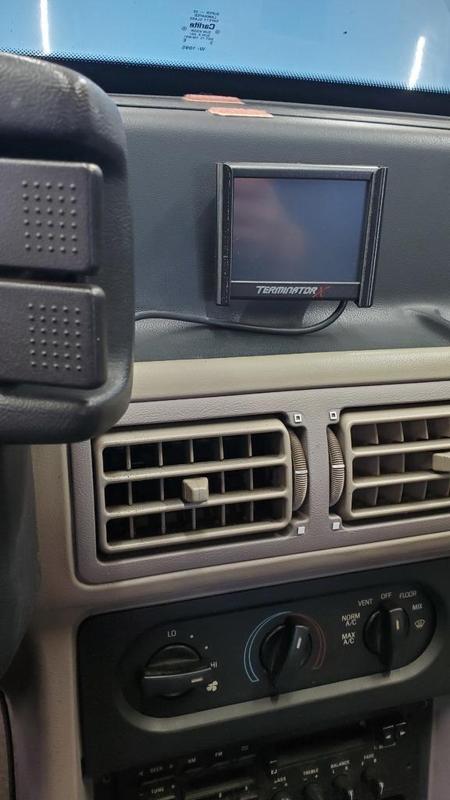 Holley Terminator X 3.5" Screen Mount for Foxbody Mustang